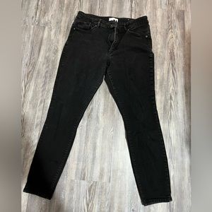 Black Loft skinny jeans